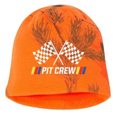 Pit Crew Race Car Parties Parents Pit Racing Drag Dress Kati - Camo Knit Beanie