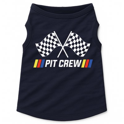 Pit Crew Race Car Parties Parents Pit Racing Drag Dress Doggie Tank