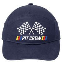 Pit Crew Race Car Parties Parents Pit Racing Drag Dress 7-Panel Snapback Hat