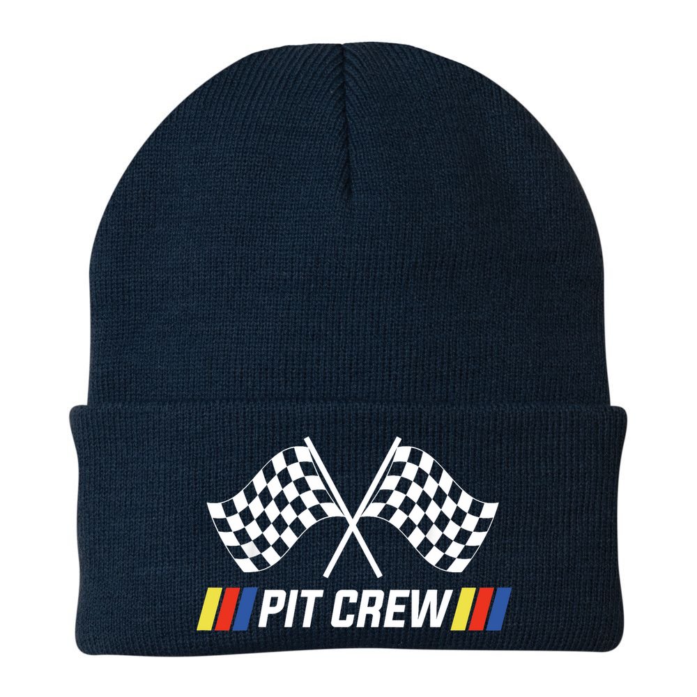 Pit Crew Race Car Parties Parents Pit Racing Drag Dress Beanie