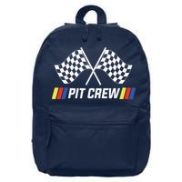 Pit Crew Race Car Parties Parents Pit Racing Drag Dress 16 in Basic Backpack