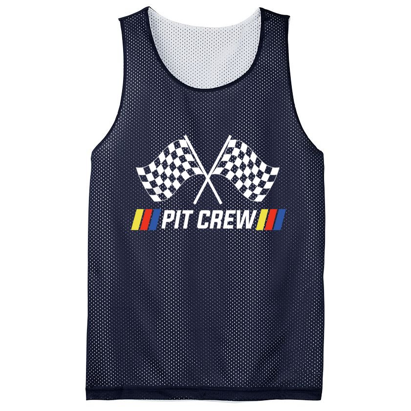 Pit Crew Race Car Parties Parents Pit Racing Drag Dress Mesh Reversible Basketball Jersey Tank