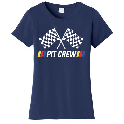 Pit Crew Race Car Parties Parents Pit Racing Drag Dress Women's T-Shirt