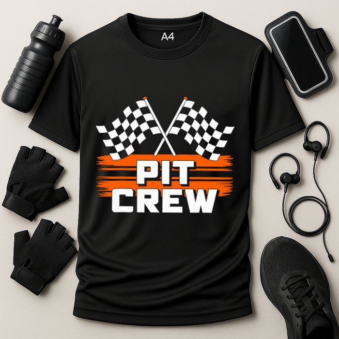 Pit Crew Racing Party Cooling Performance Crew T-Shirt