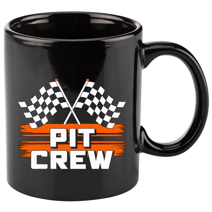 Pit Crew Racing Party 11oz C Handle Ceramic Mug