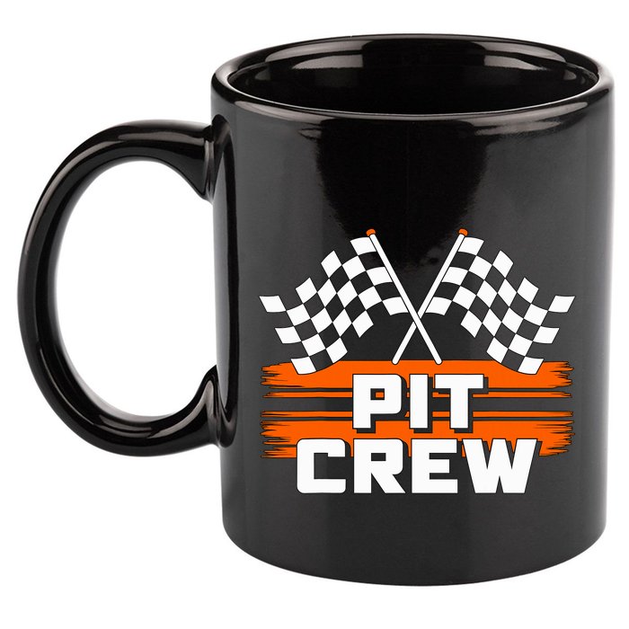 Pit Crew Racing Party 11oz C Handle Ceramic Mug