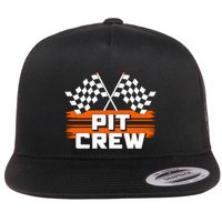 Pit Crew Racing Party Flatbill Hat