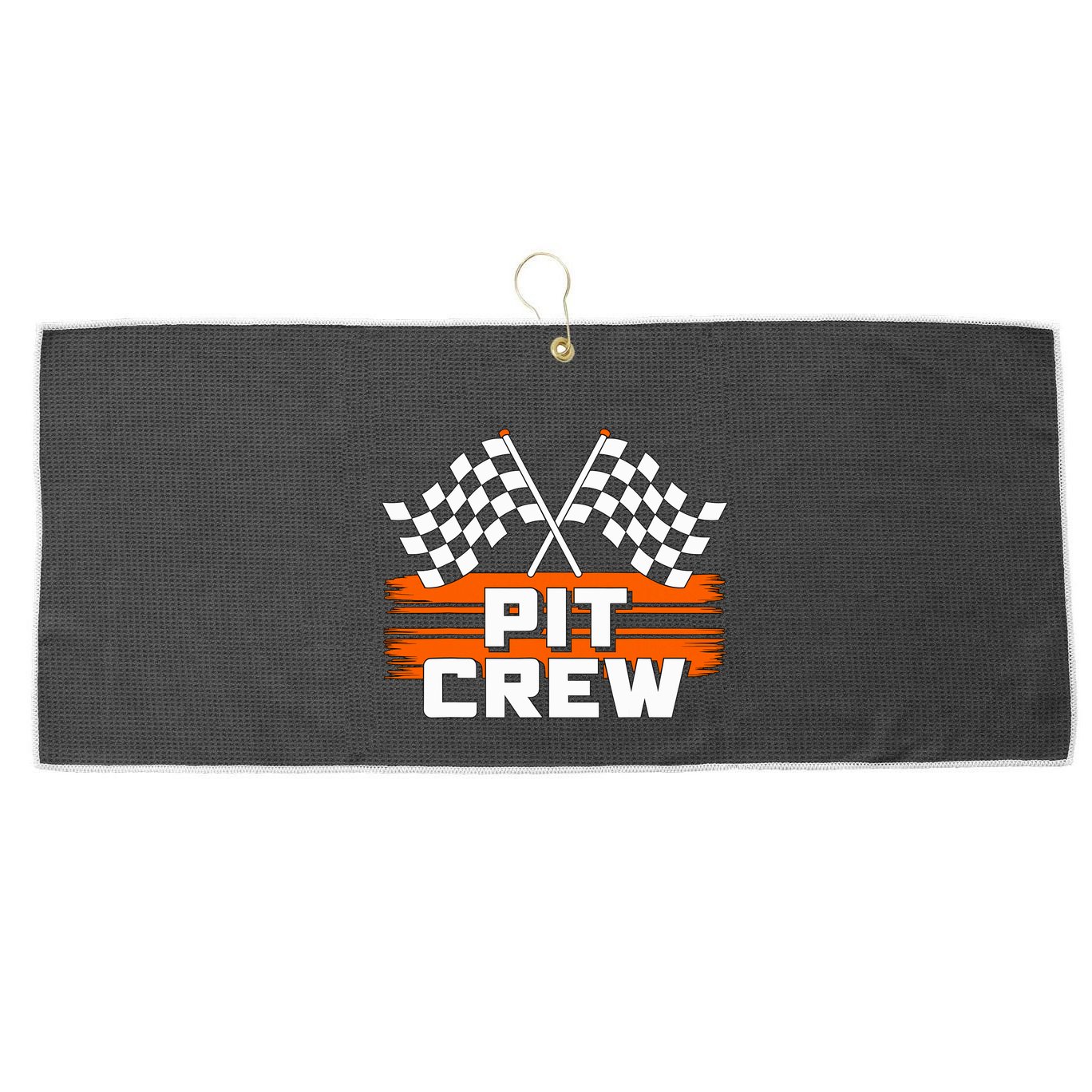Pit Crew Racing Party Large Microfiber Waffle Golf Towel