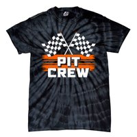 Pit Crew Racing Party Tie-Dye T-Shirt