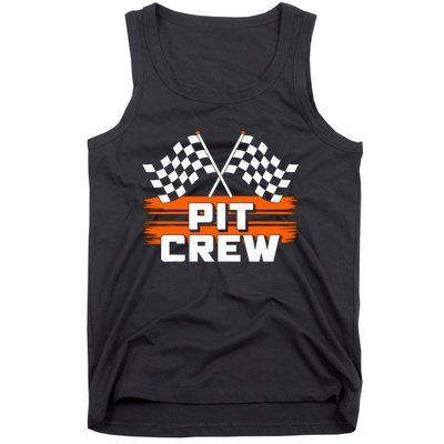 Pit Crew Racing Party Tank Top