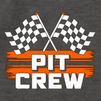 Pit Crew Racing Party Vector Backpack