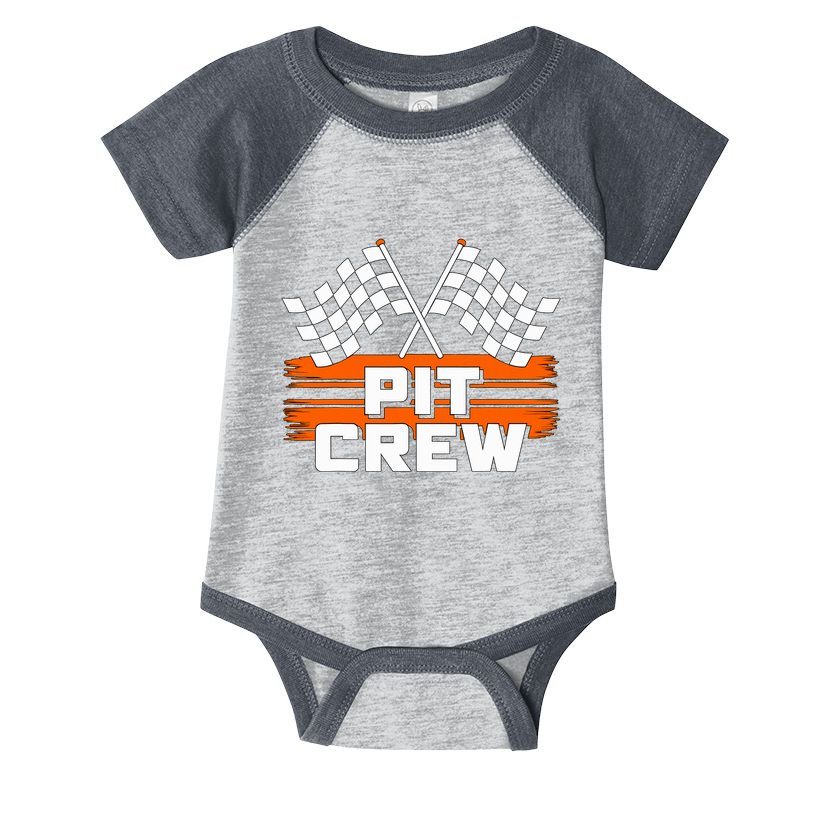 Pit Crew Racing Party Infant Baby Jersey Bodysuit