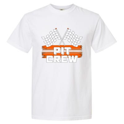 Pit Crew Racing Party Garment-Dyed Heavyweight T-Shirt