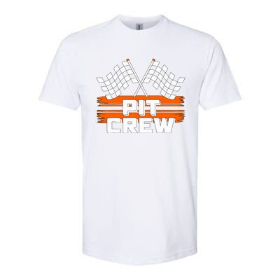 Pit Crew Racing Party Softstyle CVC T-Shirt