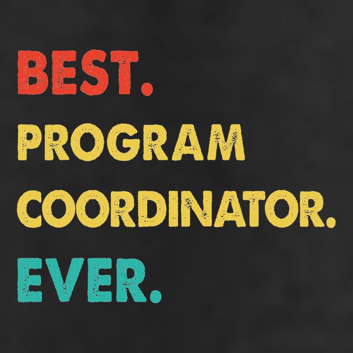 Program Coordinator Retro Best Program Coordinator Ever Cool Comfort Performance Bucket Hat