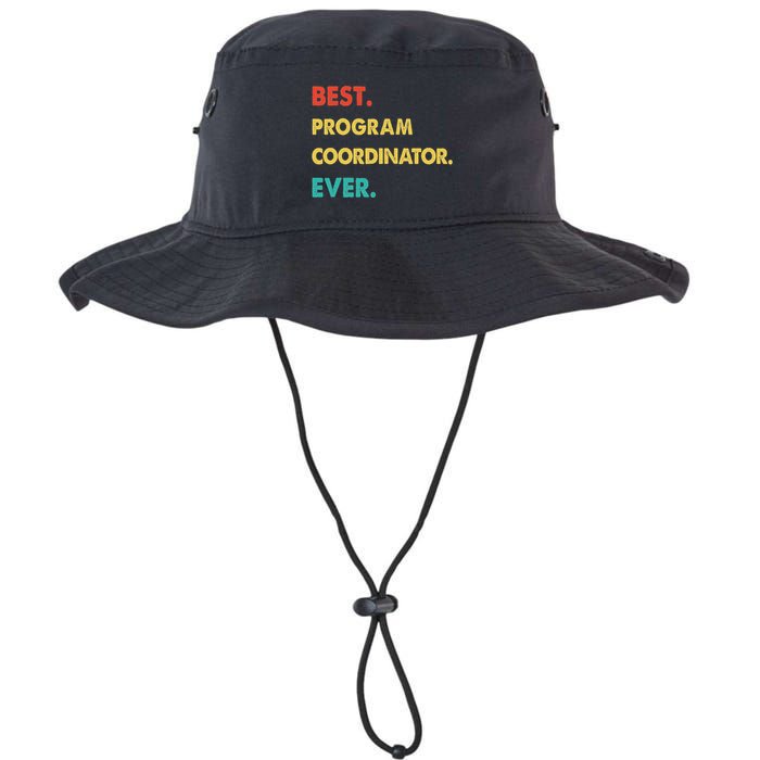 Program Coordinator Retro Best Program Coordinator Ever Legacy Cool Fit Booney Bucket Hat