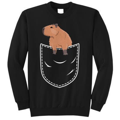 Pocket Capybara Rodent Capybara Owner Pet Animal Gifts Sweatshirt