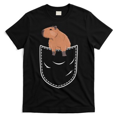 Pocket Capybara Rodent Capybara Owner Pet Animal Gifts T-Shirt