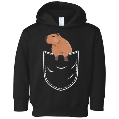 Pocket Capybara Rodent Capybara Owner Pet Animal Gifts Toddler Hoodie