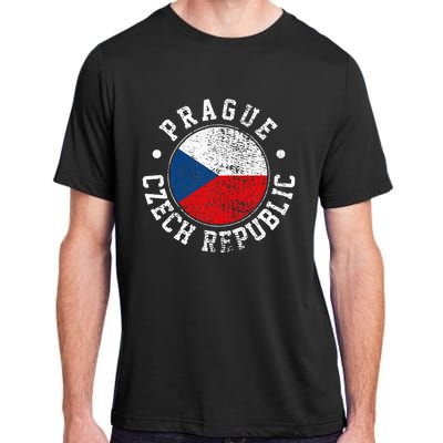 Prague Czech Republic Adult ChromaSoft Performance T-Shirt