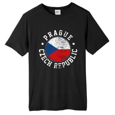 Prague Czech Republic Tall Fusion ChromaSoft Performance T-Shirt