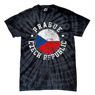 Prague Czech Republic Tie-Dye T-Shirt