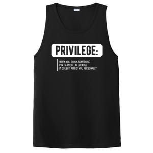 Privilege, Civil Rights, Equality VNeck PosiCharge Competitor Tank