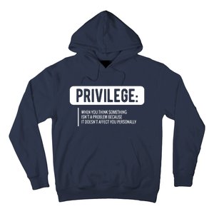 Privilege, Civil Rights, Equality VNeck Hoodie