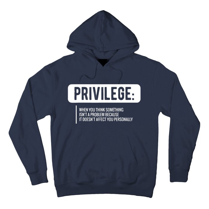 Privilege, Civil Rights, Equality VNeck Hoodie