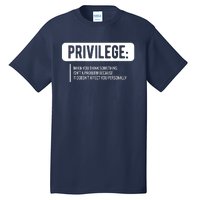 Privilege, Civil Rights, Equality VNeck Tall T-Shirt