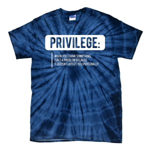 Privilege, Civil Rights, Equality VNeck Tie-Dye T-Shirt