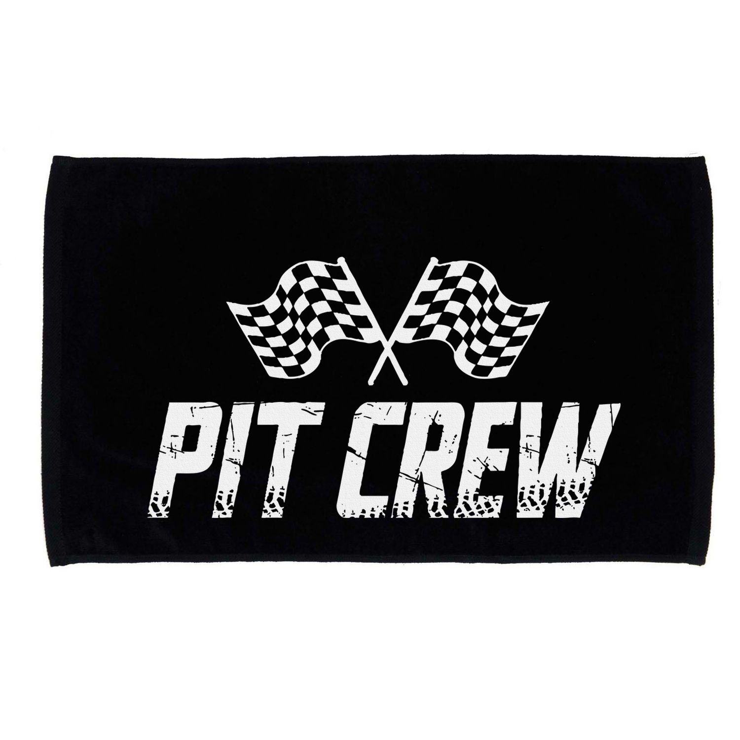 Pit Crew Race Car Microfiber Hand Towel