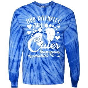 Peds Crew Rn Pediatrician Specialist Pediatric Nursing Squad Gift Tie-Dye Long Sleeve Shirt