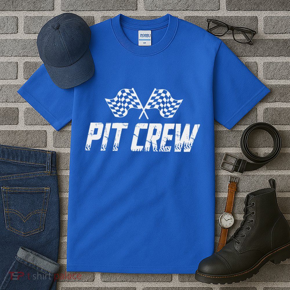 Pit Crew Race Car Tall T-Shirt