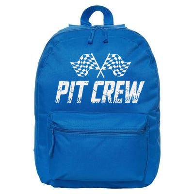 Pit Crew Race Car 16 in Basic Backpack