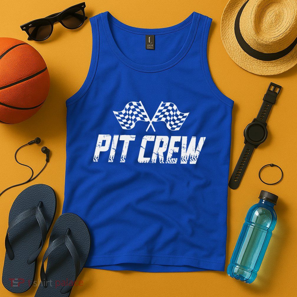 Pit Crew Race Car Tank Top