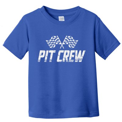 Pit Crew Race Car Toddler T-Shirt
