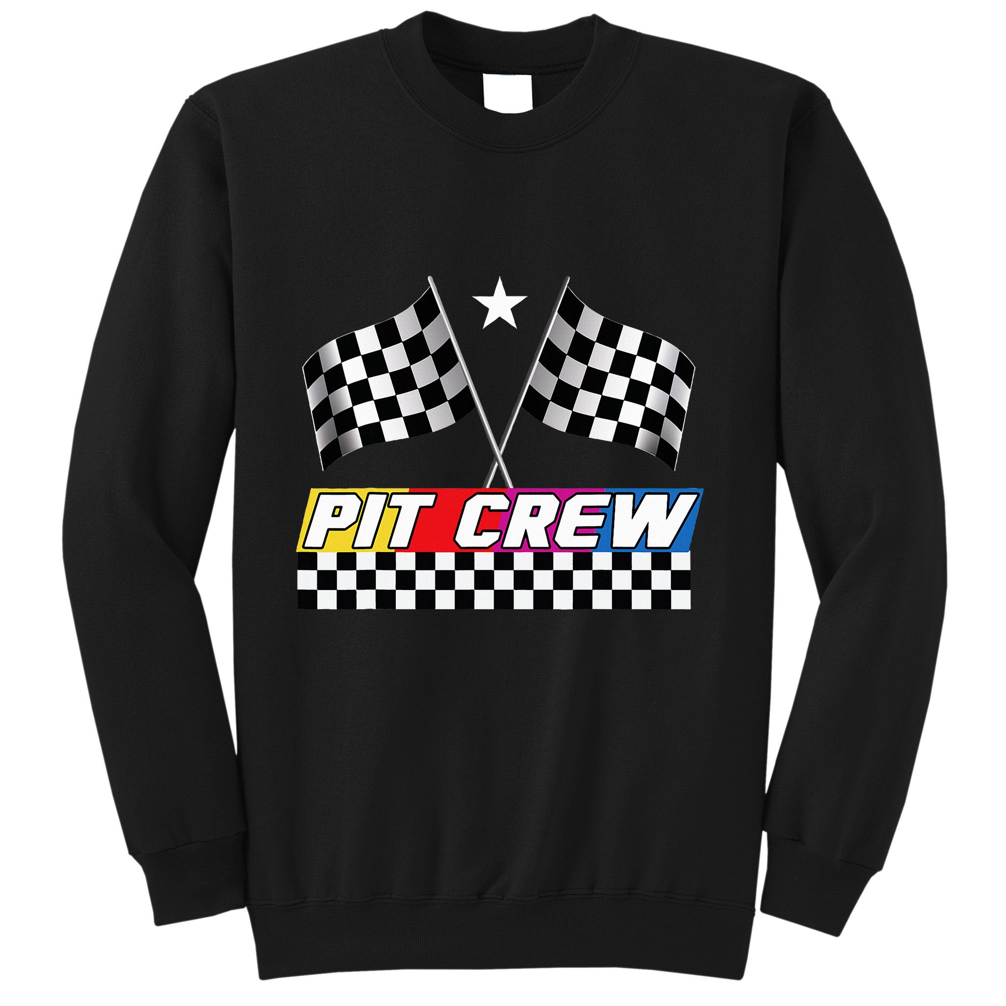 Pit Crew Racing Day For Stock Car Race Day Parties Sweatshirt