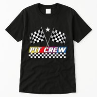 Pit Crew Racing Day For Stock Car Race Day Parties Tall T-Shirt