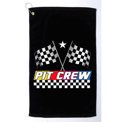 Pit Crew Racing Day For Stock Car Race Day Parties Golf Towel