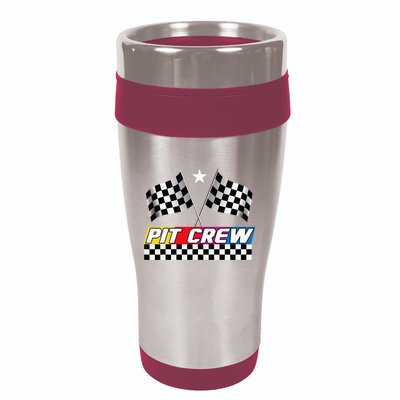 Pit Crew Racing Day For Stock Car Race Day Parties 16oz Travel Tumbler