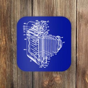 Photo Camera Retro Historical Drawing Camera Photographer Gift Coaster