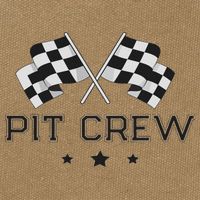 Pit Crew Racing Car Cotton Canvas Backpack