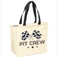 Pit Crew Racing Car Zip Tote Bag
