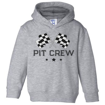Pit Crew Racing Car Toddler Hoodie
