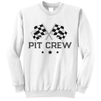 Pit Crew Racing Car Sweatshirt