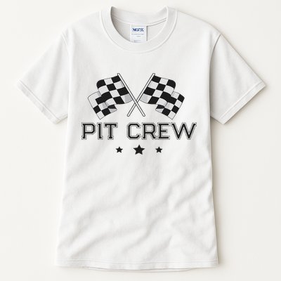 Pit Crew Racing Car Tall T-Shirt