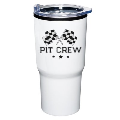 Pit Crew Racing Car Tumbler
