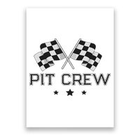 Pit Crew Racing Car Poster