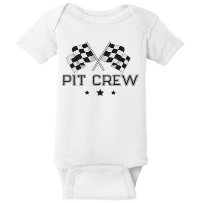 Pit Crew Racing Car Baby Bodysuit